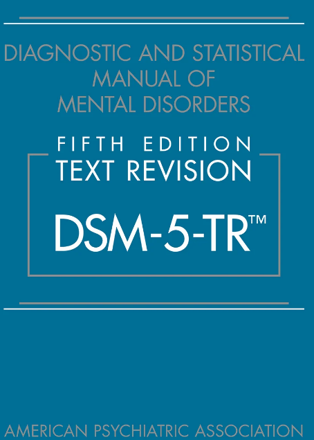 Cover of the DSM-5-TR, published by the American Psychiatric Association